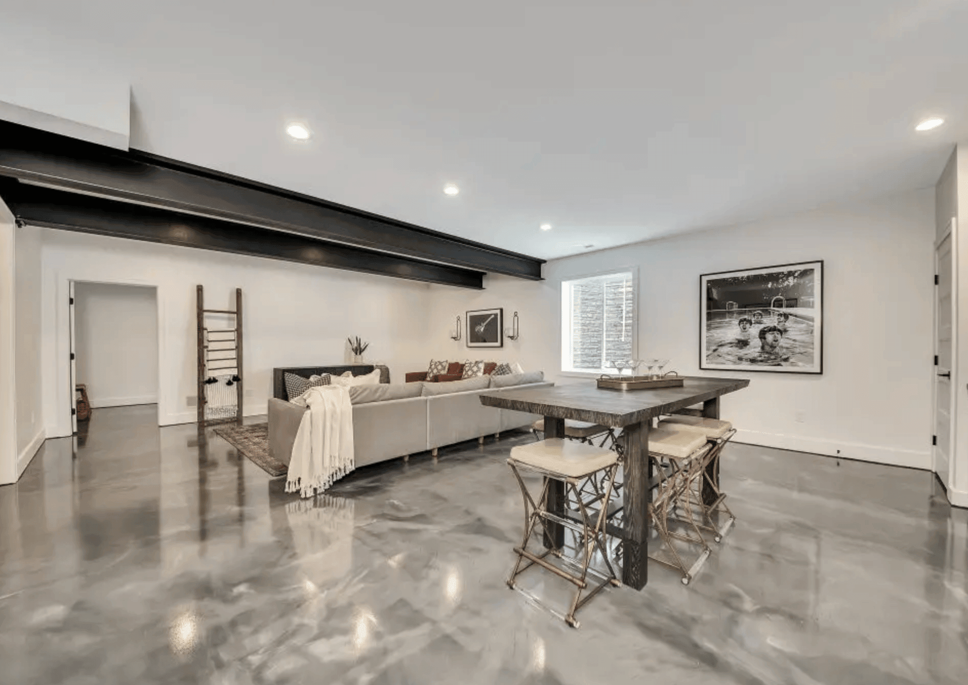 Basement Floor Coating
